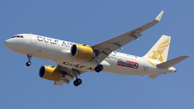 A9C-TA:Airbus A320:Gulf Air